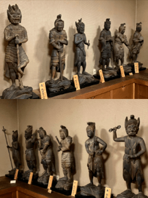 薬師十二神将（県指定文化財）